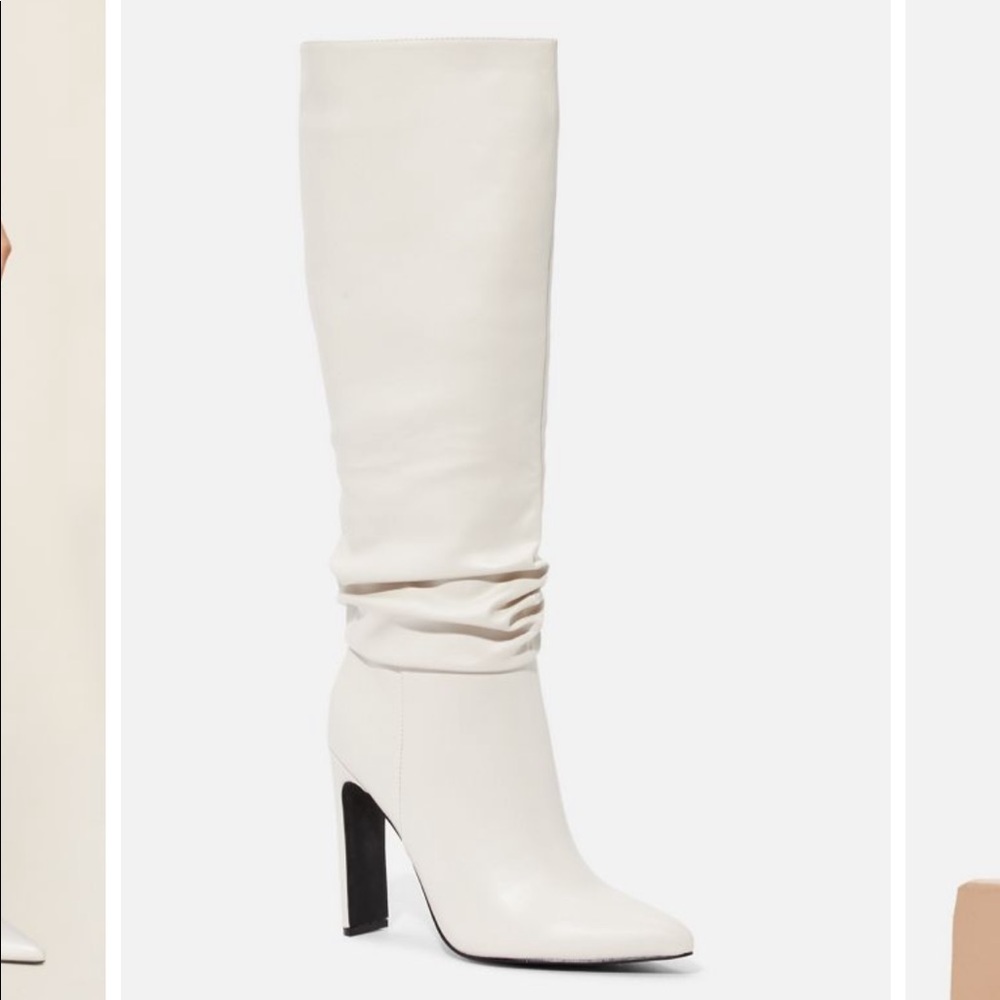JustFab Carole Slouchy Heeled Boot